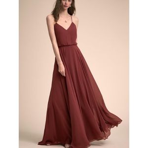BHLDN Jenny Yoo Inesse Cinnamon Rose size 4